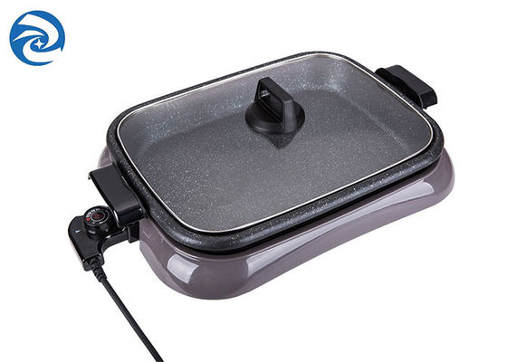 Lưới điện 1600W Lưới Skillets Anti Scalding Edging