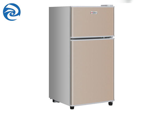 Tủ lạnh mini cửa đôi 56L dành cho gia đình với ngăn đông 2 feet khối