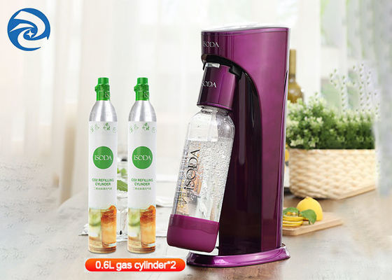 Máy làm nước ngọt tự chế 0,6L màu tím 180mmx115mmx400mm