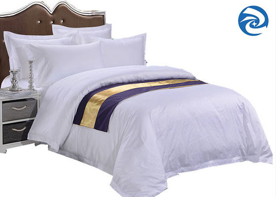 Bộ đồ giường khách sạn 100% cotton in 100 số lượng vải