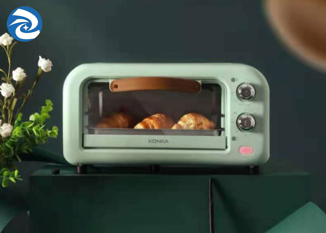 Lò nướng bánh mì 800W 12L và lò nướng bánh mì 12,7qt Thân nhôm ống sưởi bằng thép không gỉ