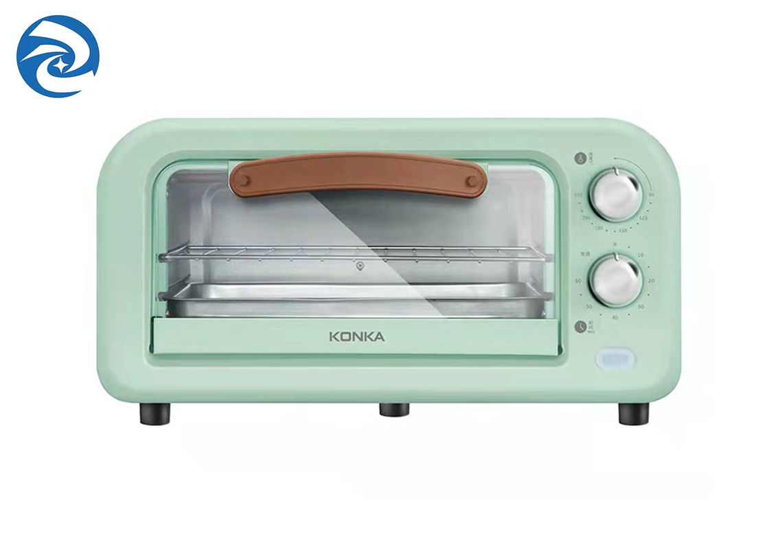 Lò nướng bánh mì 800W 12L và lò nướng bánh mì 12,7qt Thân nhôm ống sưởi bằng thép không gỉ