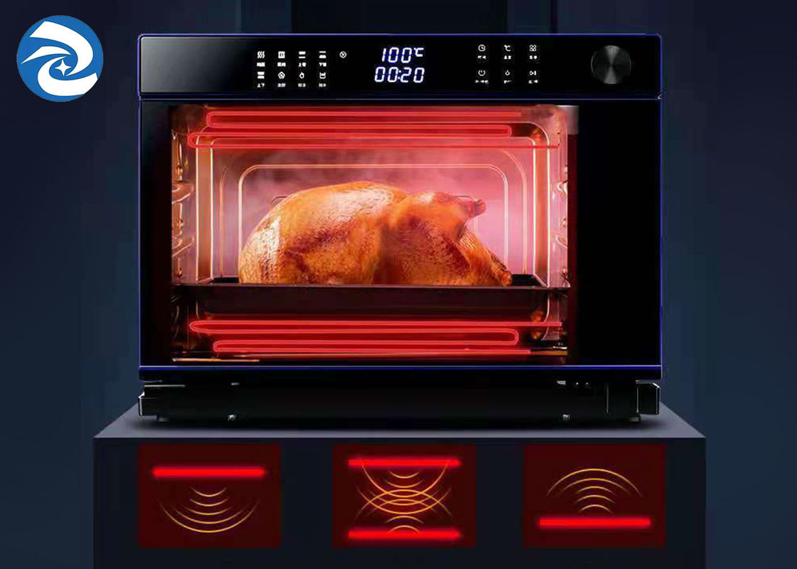 Lò nướng bánh mì tự động 32L và lò nướng bánh mì 2100W chiên không khí