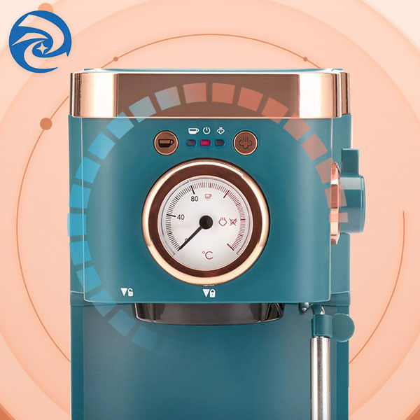 Máy pha cà phê bán tự động tại nhà nhỏ của Ý 1050W cho gia đình với máy làm lạnh sữa