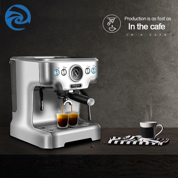 Máy pha cà phê Espresso nhỏ bằng thép không gỉ 2.7L 1250W