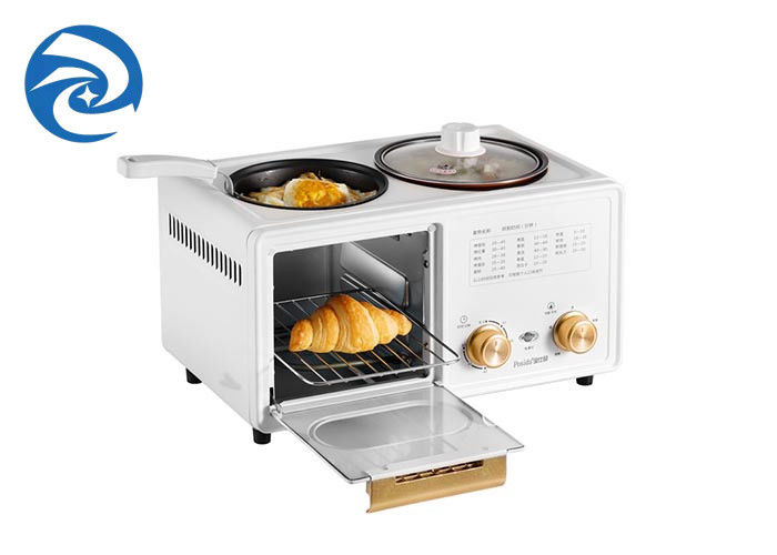 Chảo điện 6L 3 trong 1 Multi Cookers, Máy ăn sáng nhẹ 6,3 tấn