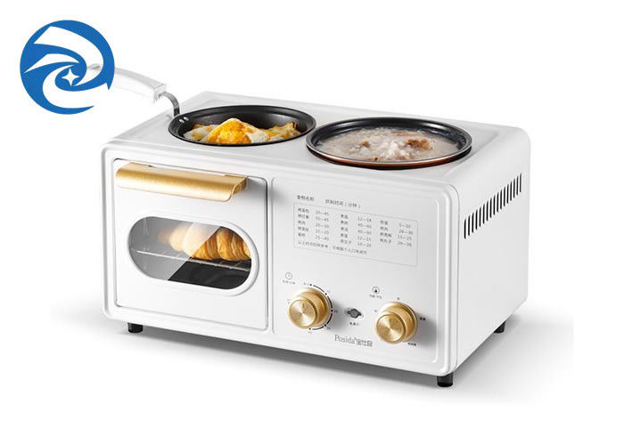 Chảo điện 6L 3 trong 1 Multi Cookers, Máy ăn sáng nhẹ 6,3 tấn