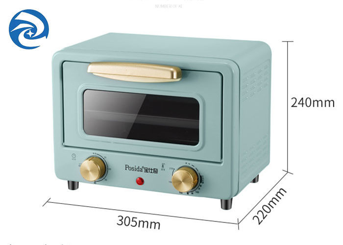 Nướng 10L Lò nướng bánh mì đa chức năng 750W 10.5 Quart