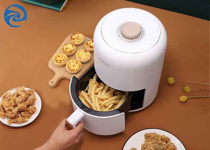 Tự động 2.6 Quart Nồi chiên không khí thông minh Điện trắng