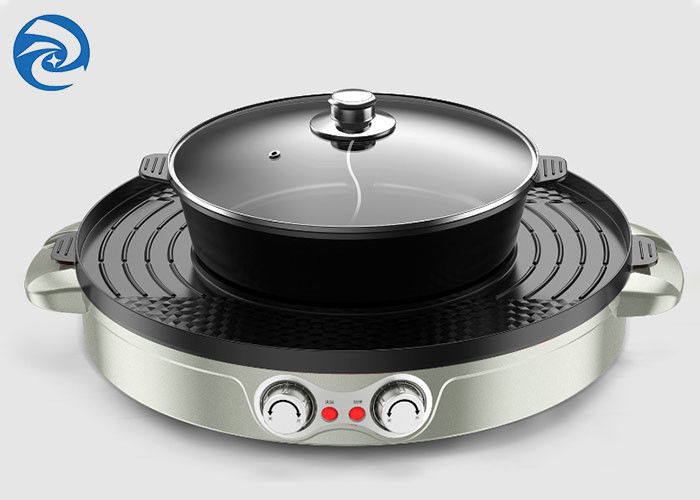 Lò nướng điện 1700W Lưới Skillets tất cả trong một 36x11cm